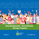 Many Backgrounds - One Profession - Stronger Together