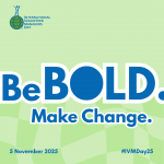 Be Bold. Make Change. - Green Theme Image
