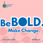 Be Bold. Make Change. - Pink Theme Image