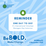 1 Day to Go - IVMDay25
